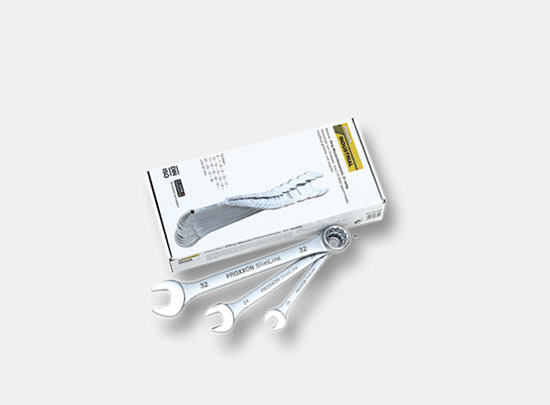 SlimLine Spanner sets for trade and industry