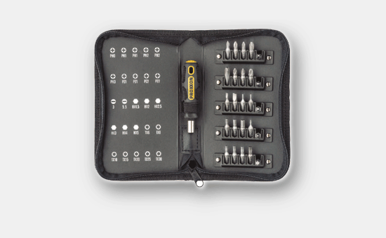 Kompakt-Bitsatz mit Mini-FLEX-DOT-Griff