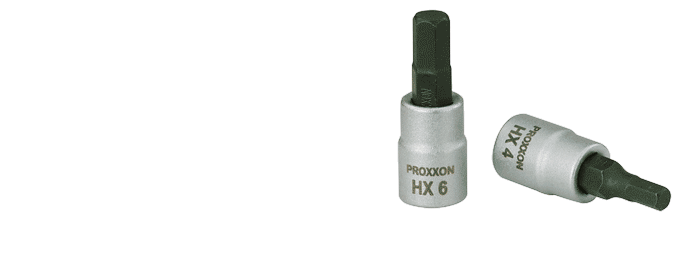 50 23590 PROXXON Key socket 3/8" for screws Torx TX 50 Length