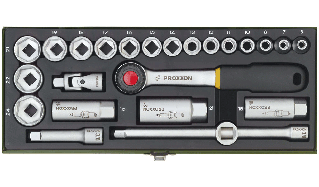 Proxxon 1/2" Drive 17 mm Extra Long Impact Sockets 102424 par tyzacktools 