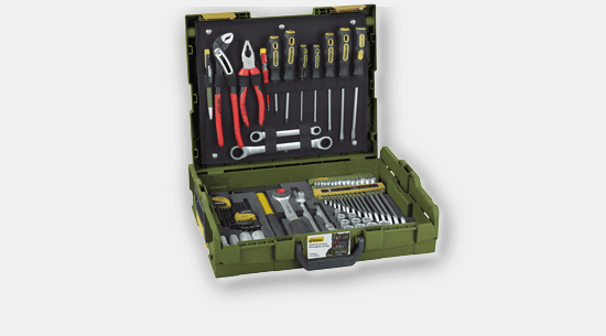 Craftsman's universal tool set