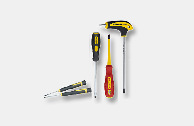 FLEX-DOT and L-handle screwdrivers