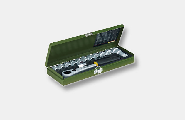 Workshop special sets with tubular box spanners