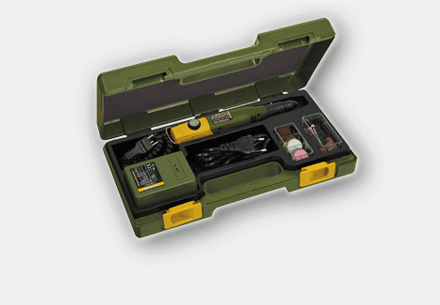 MICROMOT 60/EF with mains adapter and 43 bits and cutters