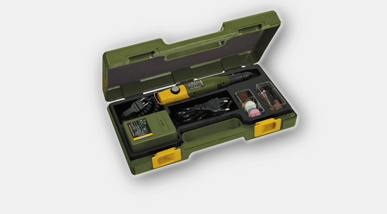 MICROMOT 60/EF with mains adapter and 43 bits and cutters
